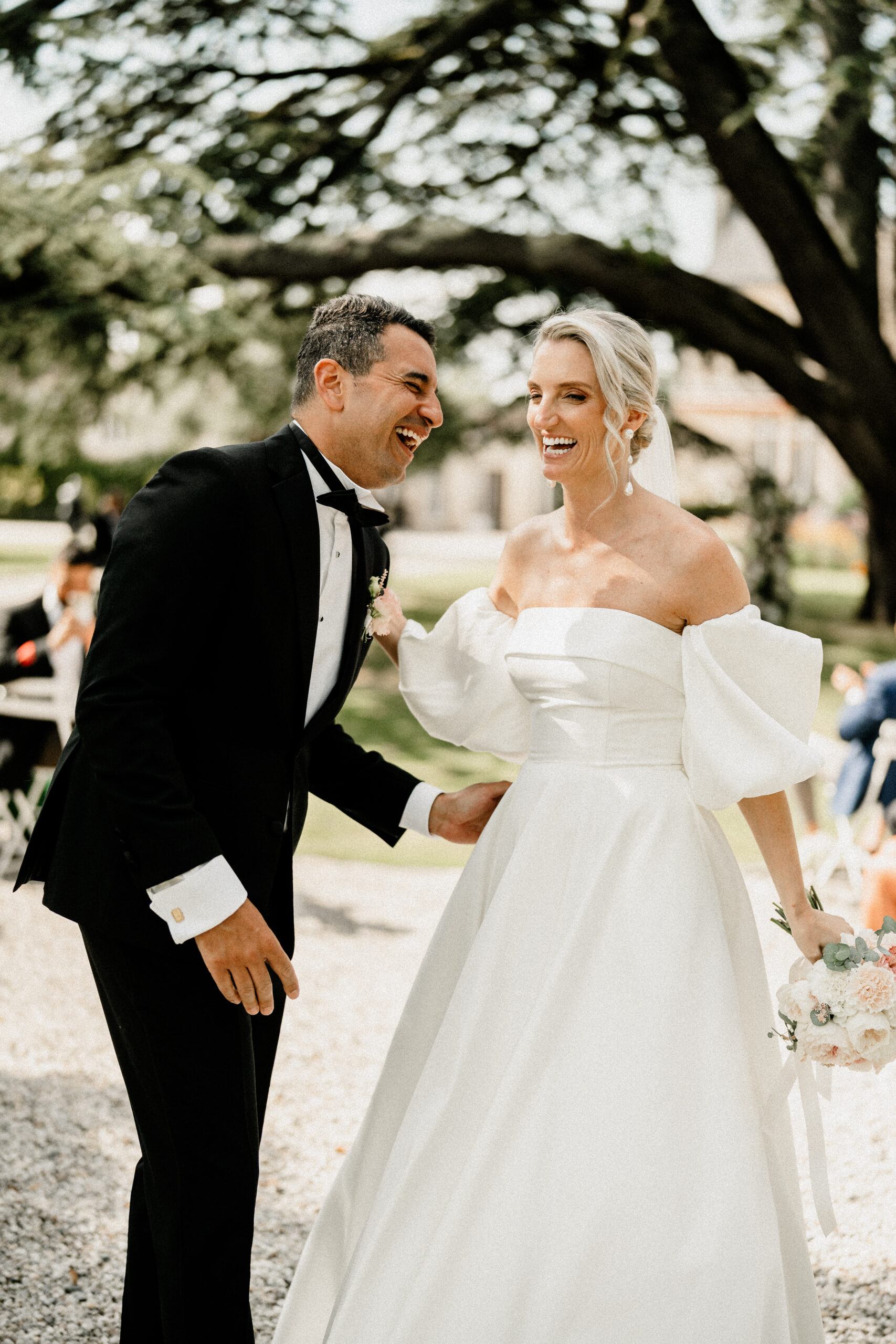 Couple enjoying their wedding day in London captured by professional photographer