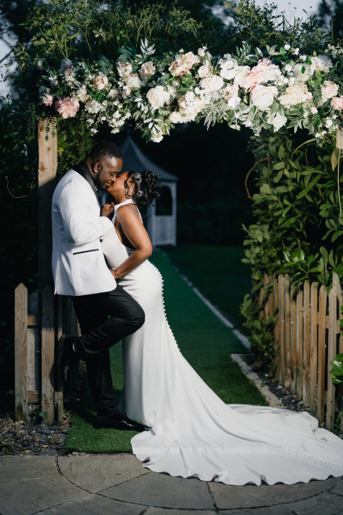 Natural wedding portraits at The Waterside Venue wedding photography session