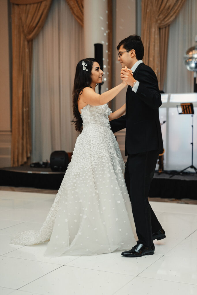 Luxury wedding at The Langham London ballroom