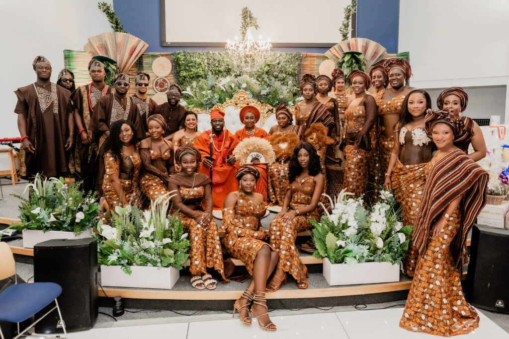 Traditional Nigerian wedding outfits and attire