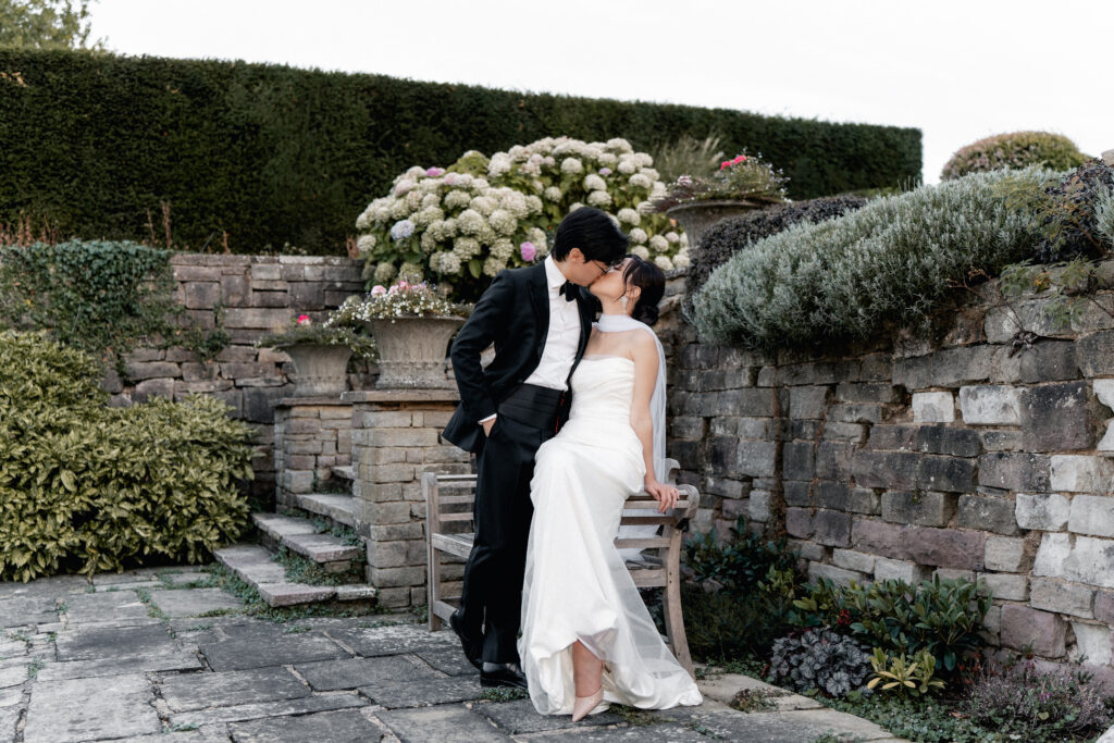 Eugene and Cheryl wedding portraits at Hedsor House